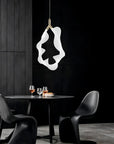 LAMPA WISZĄCA LED G013-1CP BIAŁY/ZŁOTY 5