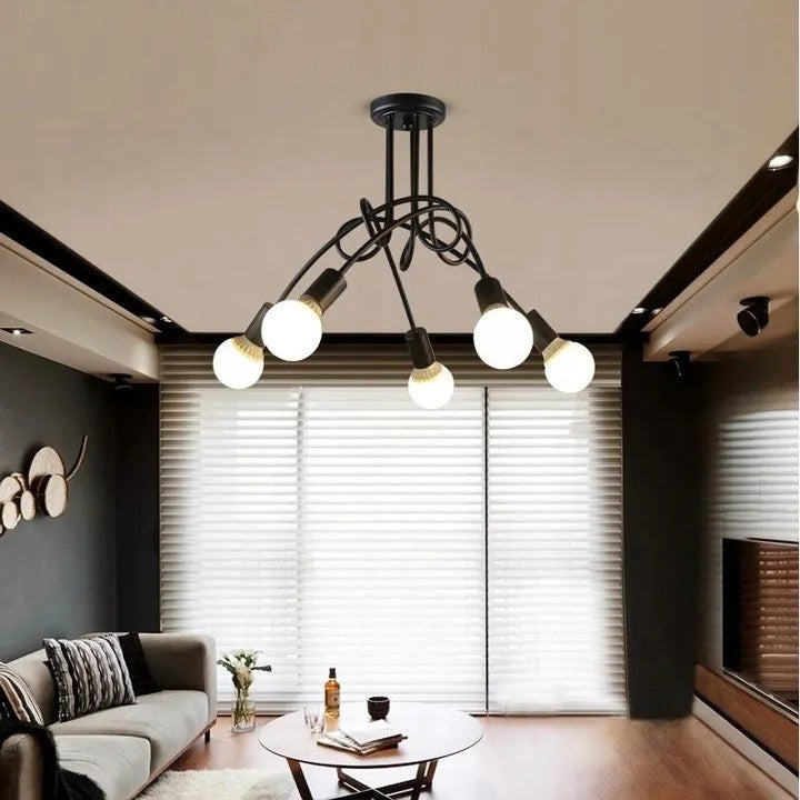Lampa Paradise 5 392252 Czarna 5