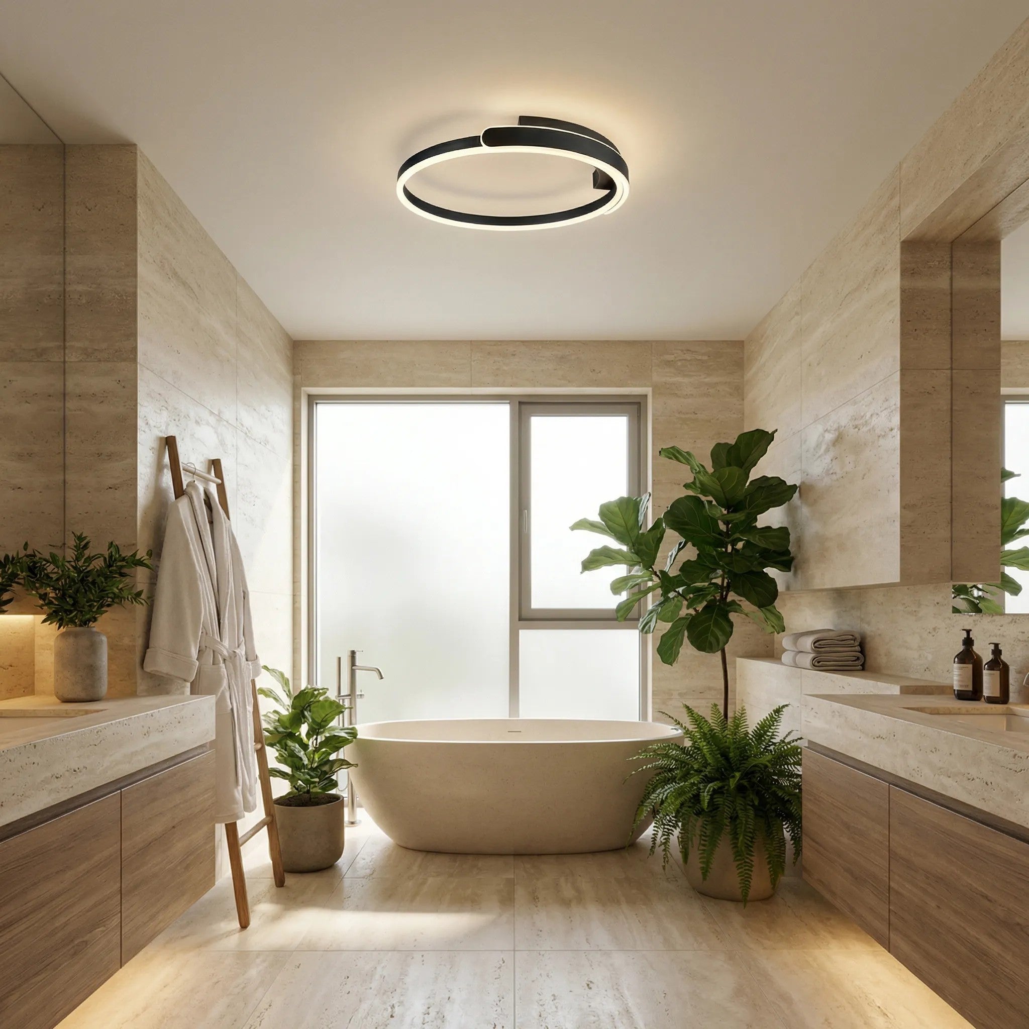 Lampa Sufitowa LED APP1925-C Czarna 5