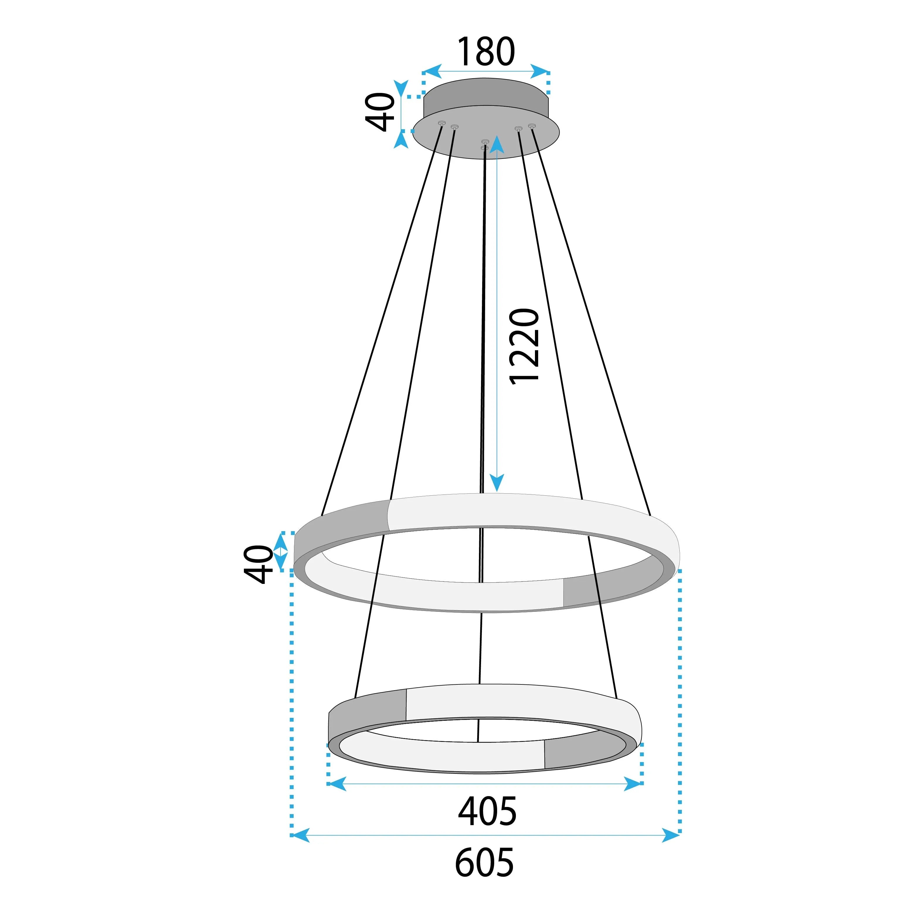 LAMPA SUFITOWA WISZĄCA KRYSZTAŁOWA LED LHJ044-CP2 ZŁOTA 5