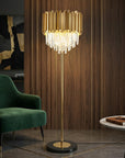 Lampa Stojąca Podłogowa APP1717-3F Złota 5