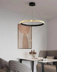 LAMPA SUFITOWA WISZĄCA LED APP1512-CP Black 5
