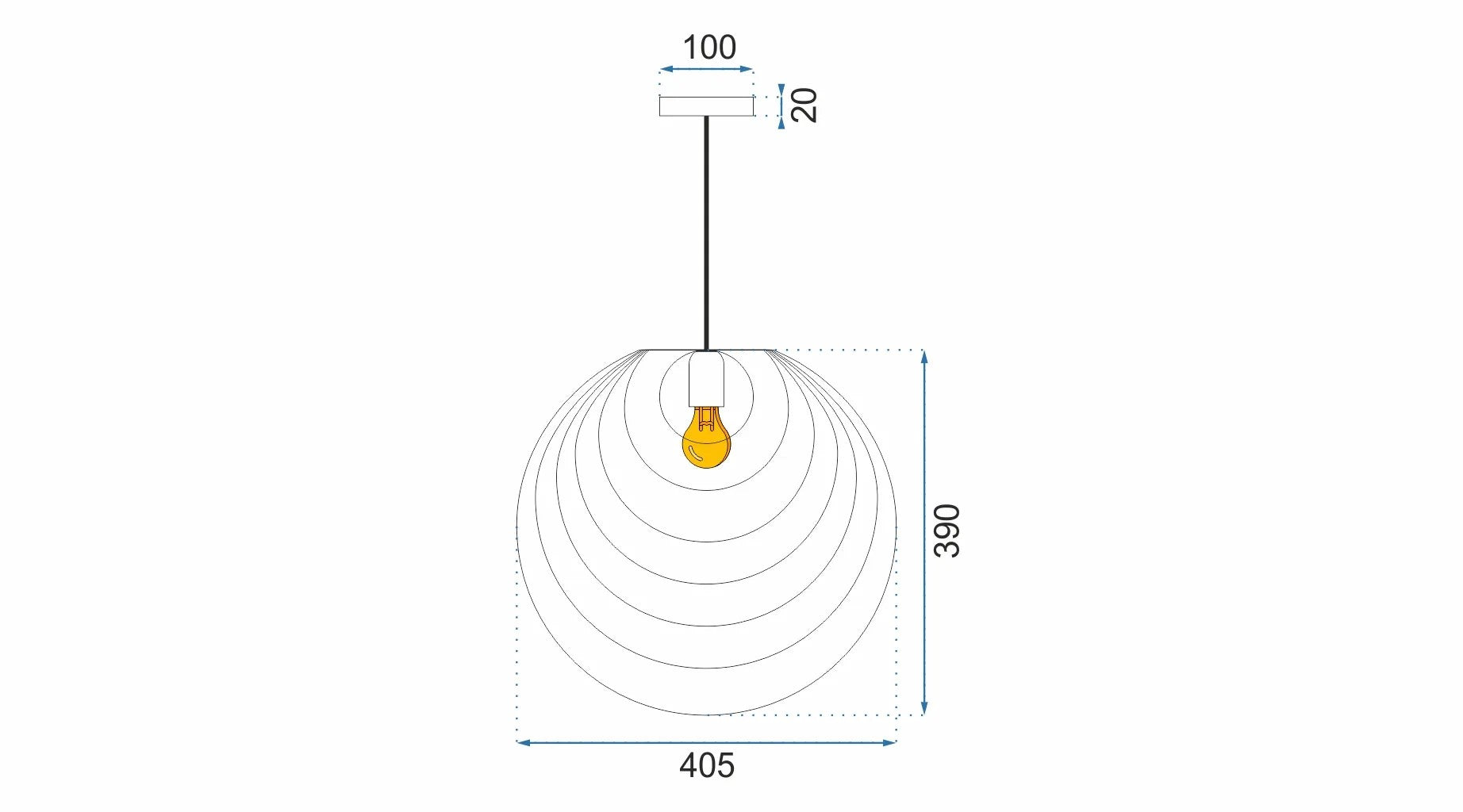 LAMPA SUFITOWA GEOMETRYCZNA APP428-1CP Złota 5