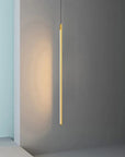 LAMPA SUFITOWA WISZĄCA LED APP1414-C GOLD 100cm 5