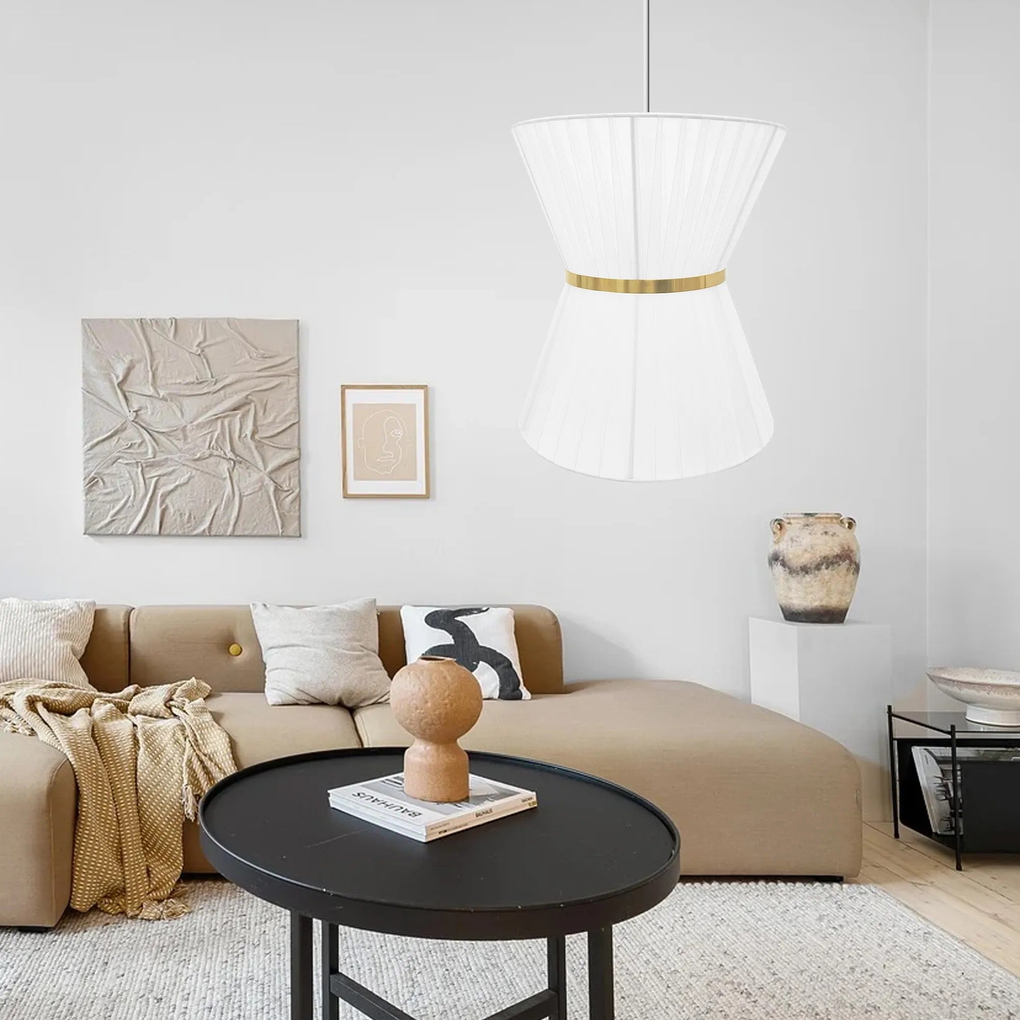LAMPA SUFITOWA WISZĄCA APP1504-1CP WHITE 5