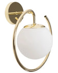 LAMPA ŚCIENNA KINKIET APP1153-1W Złota 5