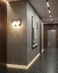 LAMPA ŚCIENNA KINKIET APP1228-2W Chrom 5