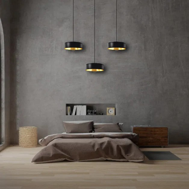 Lampa Wisząca APP1333-1CP BLACK GOLD 5