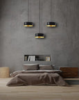Lampa Wisząca APP1333-1CP BLACK GOLD 5