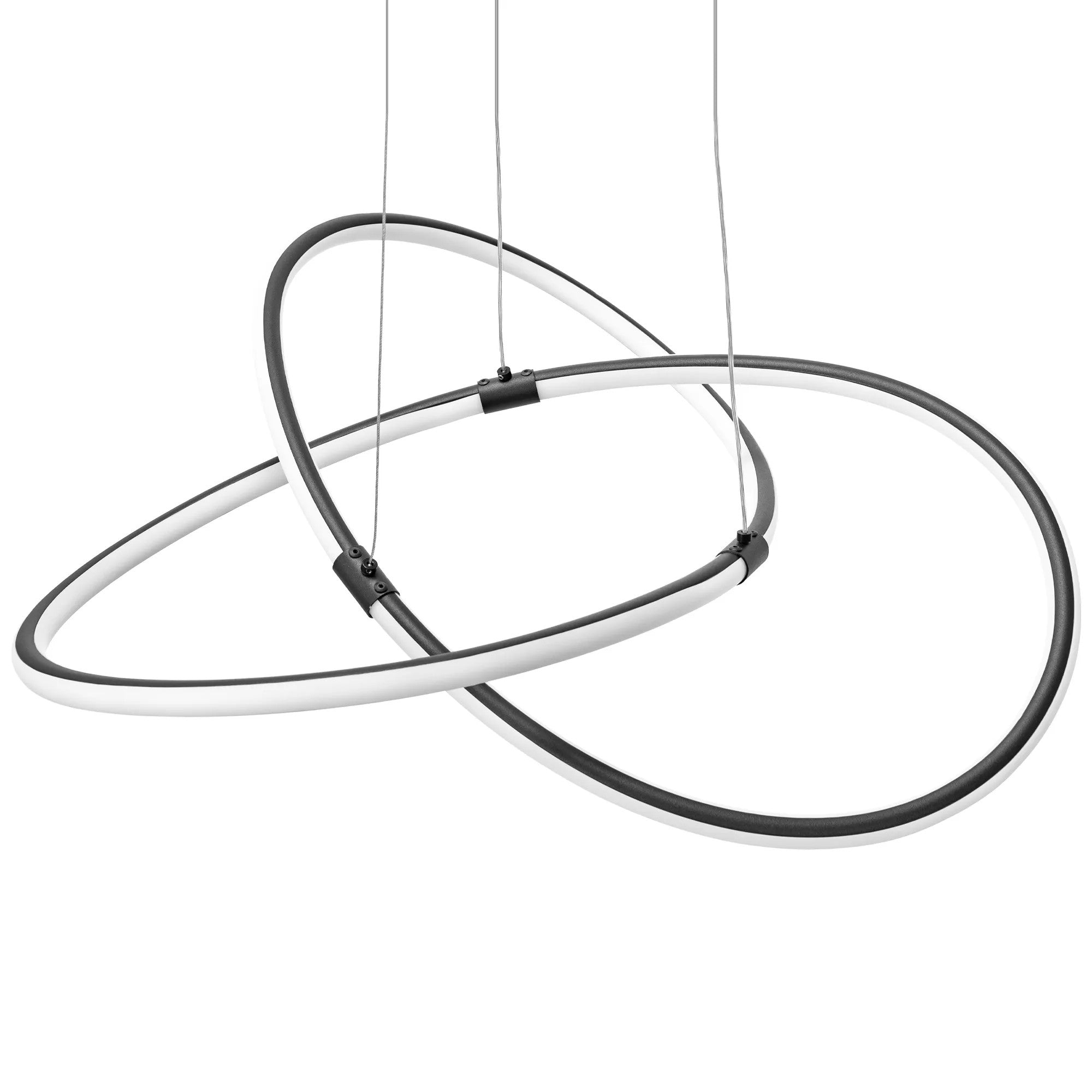 Lampa Wisząca APP1193-CP Czarna 5