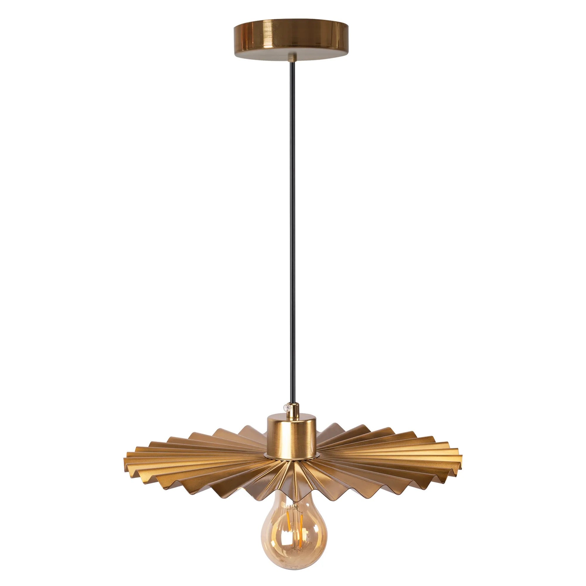 LAMPA SUFITOWA WISZĄCA APP1354 Stare Złoto 30 Cm 5
