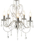 LAMPA SUFITOWA WISZĄCA EBT008-5CP CHROM 5