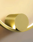 LAMPA ŚCIENNA KINKIET LED APP1384-CW GOLD 30cm 5