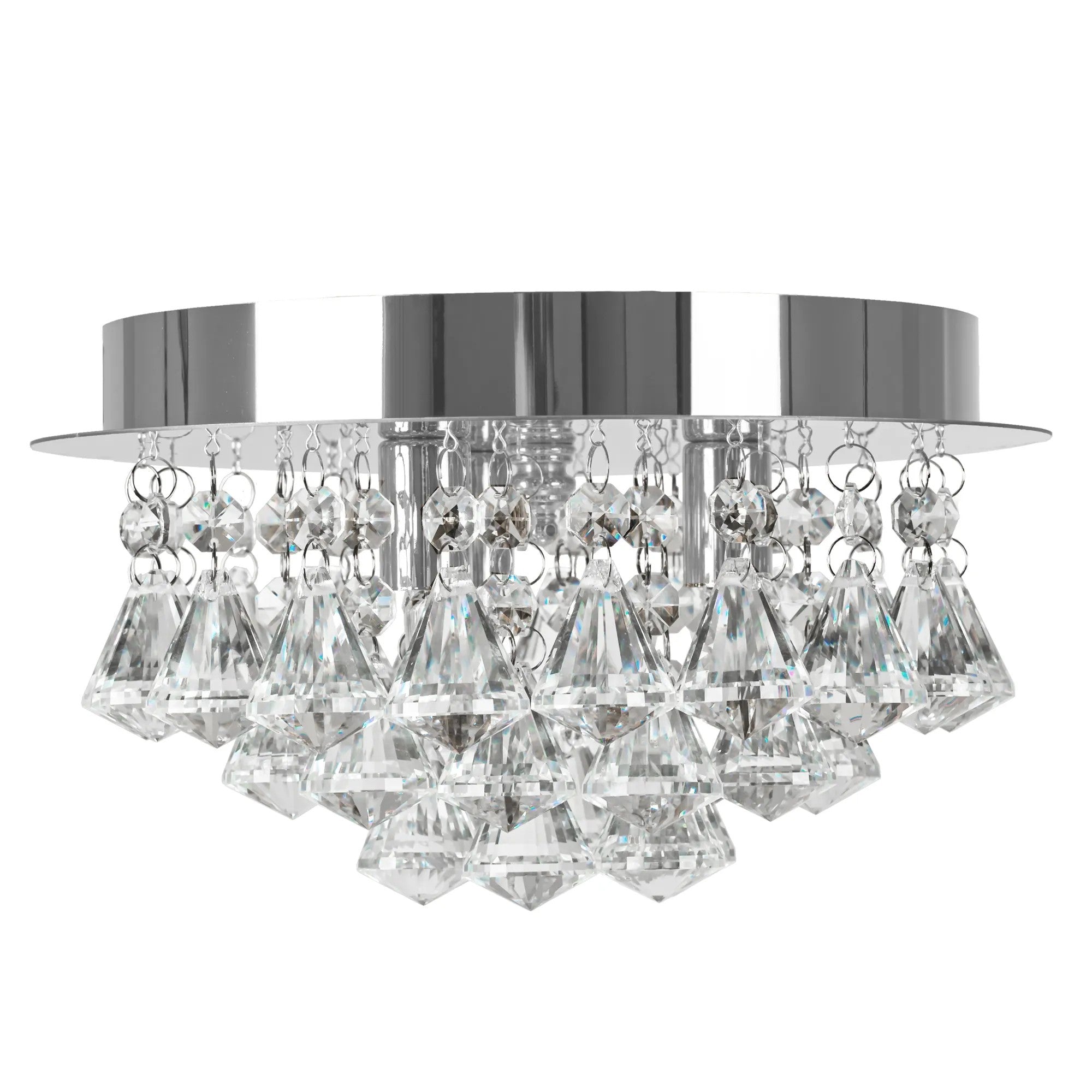 LAMPA KRYSZTAŁOWA PLAFON APP1039-3C CHROM 5