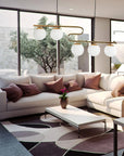 LAMPA SUFITOWA WISZĄCA Gold APP1599-5CP 5