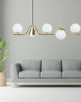 LAMPA SUFITOWA WISZĄCA Gold APP1662-5CP 5