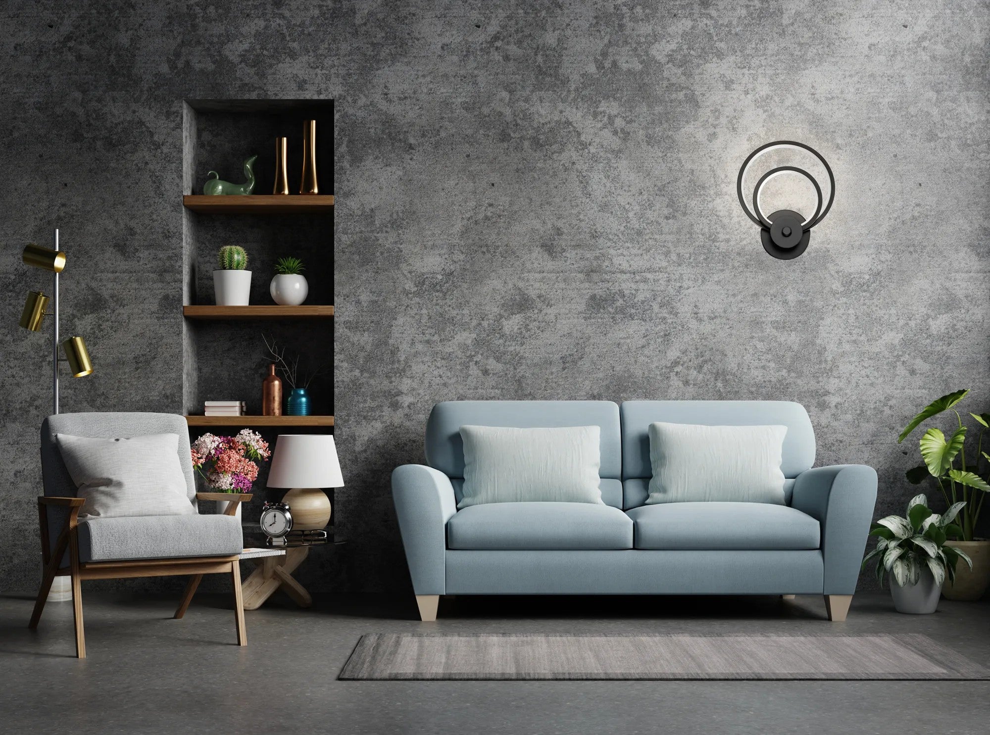 Lampa APP1042-W Black MATTE 5