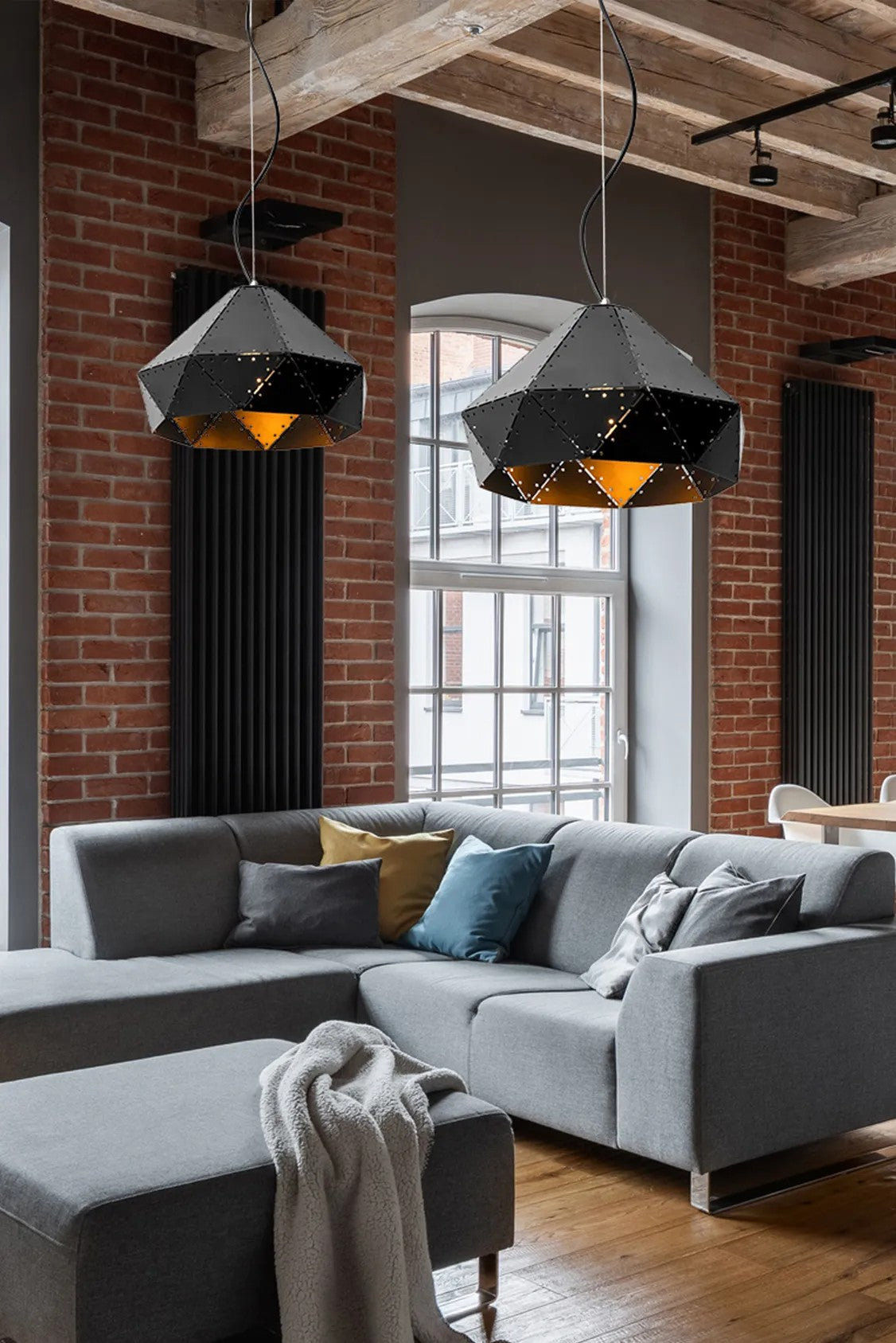 Lampa Sufitowa Wisząca APP236-1CP 5