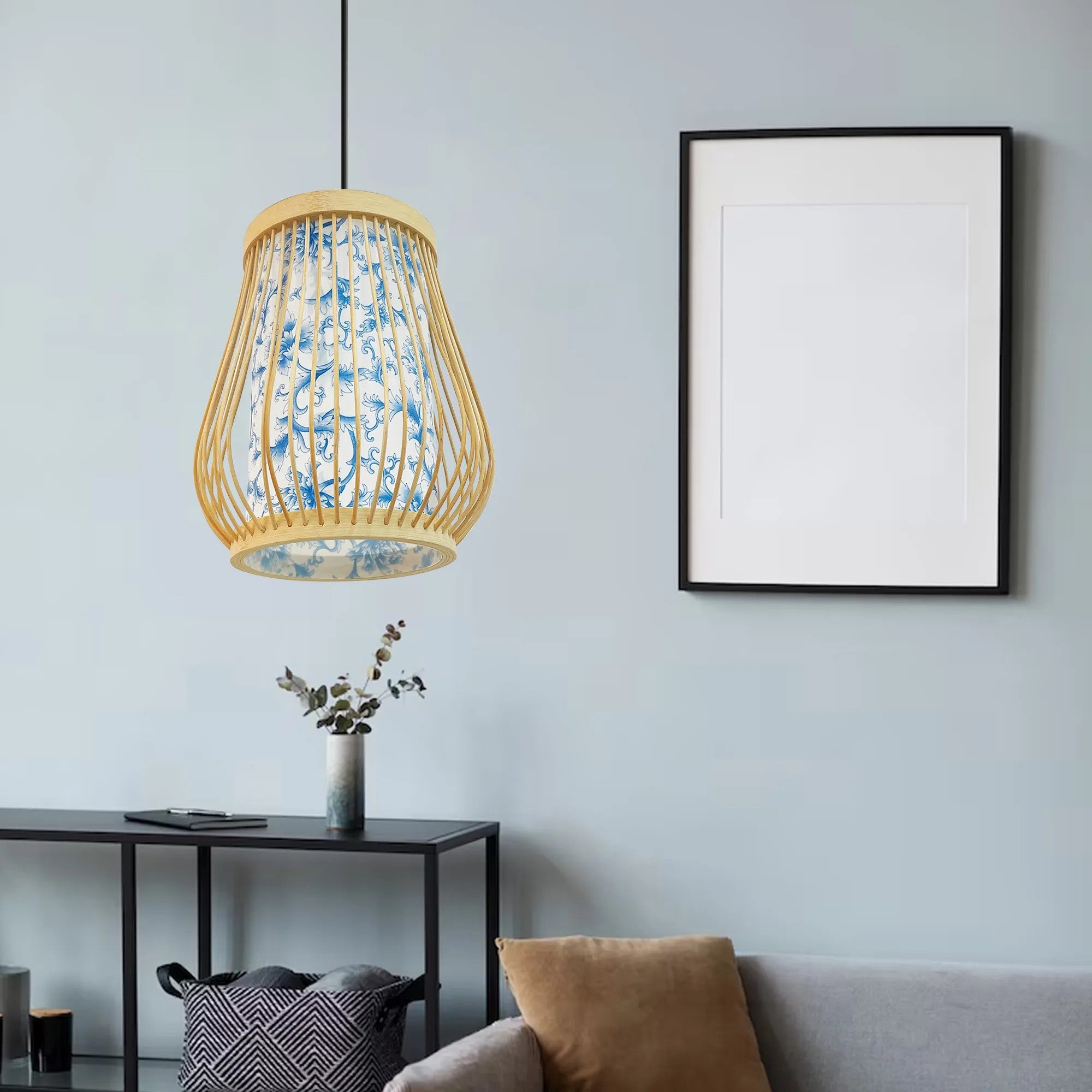 LAMPA WISZĄCA BAMBUSOWA APP1635-1CP 5