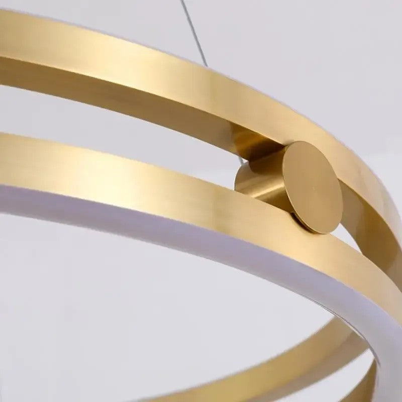 Lampa Wisząca LHJ015-CP 60 CM GOLD 5
