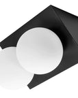 LAMPA ŚCIENNA KINKIET APP1230-2W Czarna 5