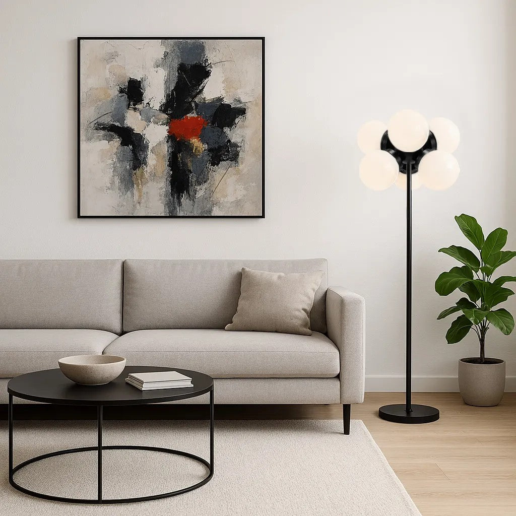 Lampa Stojąca Podłogowa LOFT APP905-6F 5