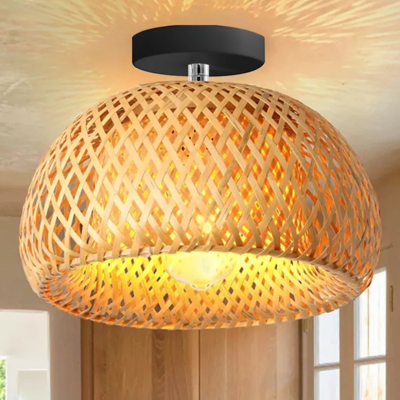 LAMPA WISZĄCA BAMBUSOWA APP1638-1CP 5