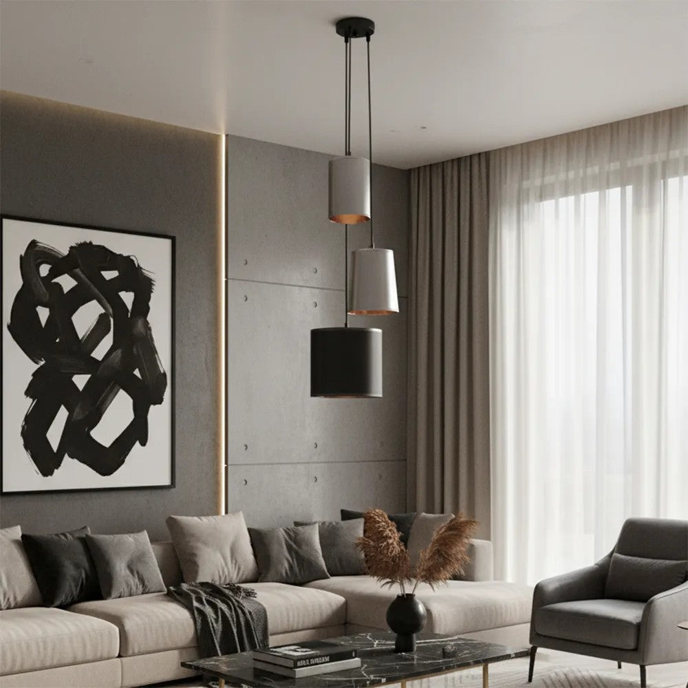 Lampa Sufitowa Nowoczesna APP971-3cp Mix Kolorów 5