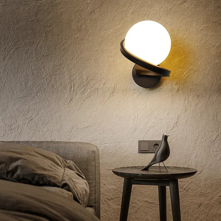 LAMPA ŚCIENNA KINKIET APP1209-1W Czarny 5