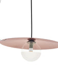 LAMPA SUFITOWA WISZĄCA APP1418-CP Czarna/różowe Złoto 5