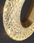 LAMPA WISZĄCA KRYSZTAŁOWA LED G113-1CP Złota 5
