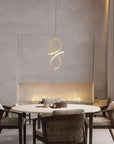 LAMPA WISZĄCA LED LHJ091-1CP GOLD 5