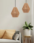 Lampa Wisząca Boho APP1150-1W WOOD 5