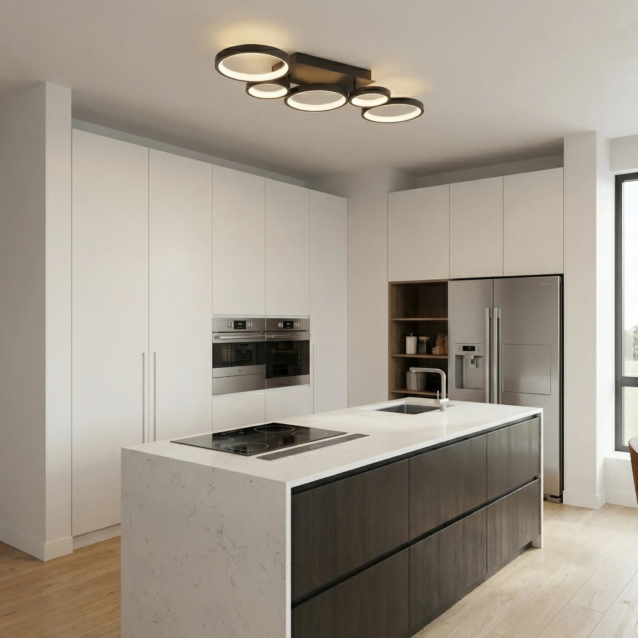 Lampa Sufitowa LED APP1913-C Czarna 5