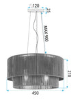 LAMPA SUFITOWA APP1837-1CP 5
