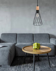 LAMPA SUFITOWA WISZĄCA APP1268-1CP Czarna 5