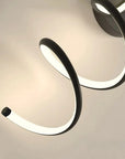 KINKIET ŚCIENNY LED LHJ061-W CZARNY 5