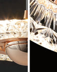 LAMPA SUFITOWA WISZĄCA LED LHJ108-2CP ZŁOTA 5