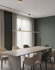 Lampa Wisząca LED APP1778-CP Złota Szczotkowana 5