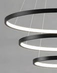 LAMPA SUFITOWA WISZĄCA LED LHJ013-CP3 Czarna 5