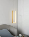 LAMPA SUFITOWA WISZĄCA LED LHJ084-1CP ZŁOTA 5