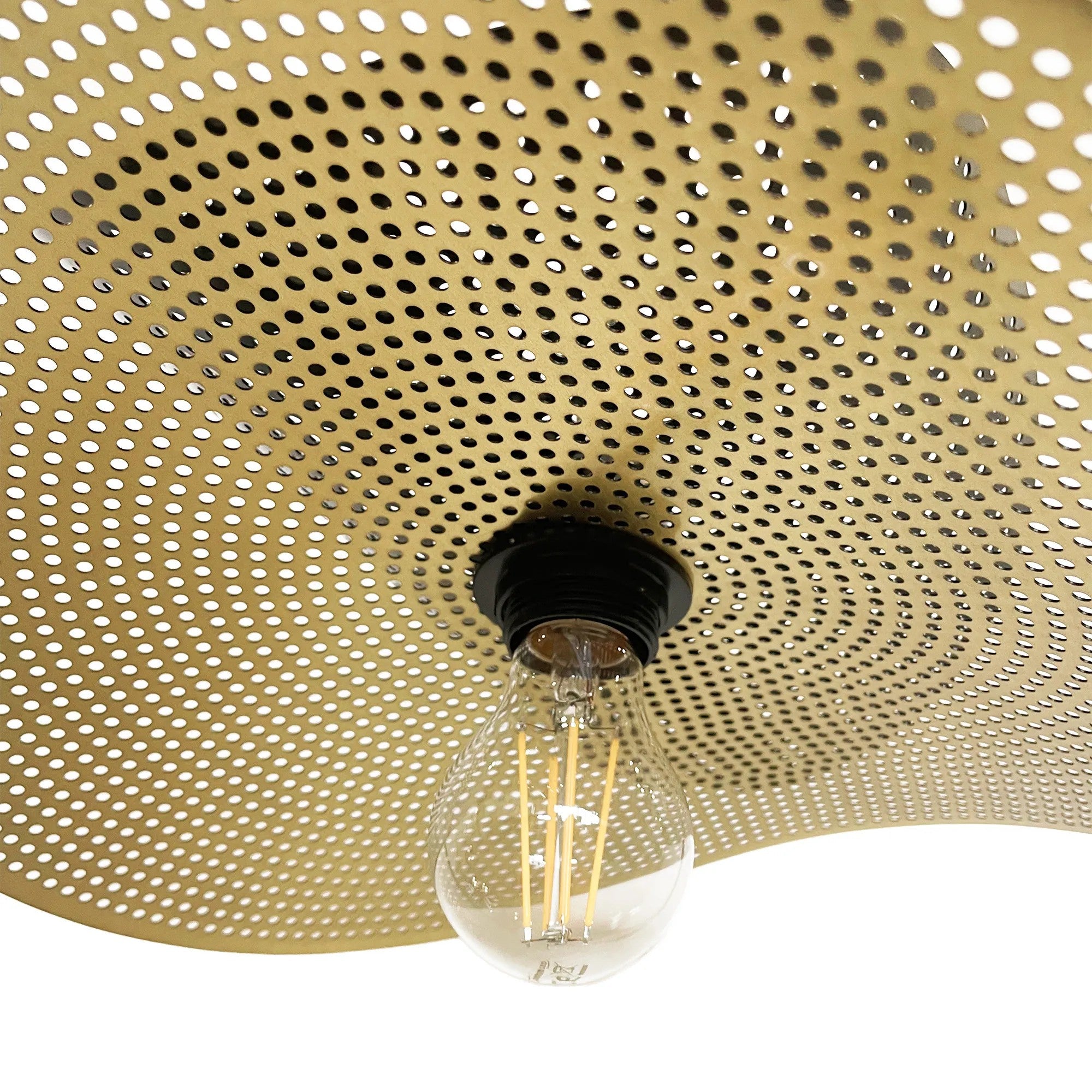 LAMPA SUFITOWA WISZĄCA APP1471-1CP Czarna/złoto 5