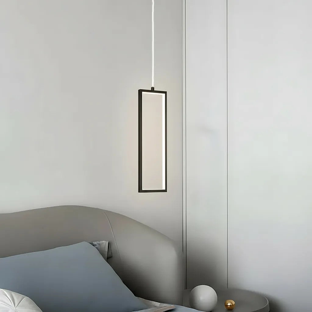 LAMPA SUFITOWA WISZĄCA LED LHJ083-1CP CZARNA 5
