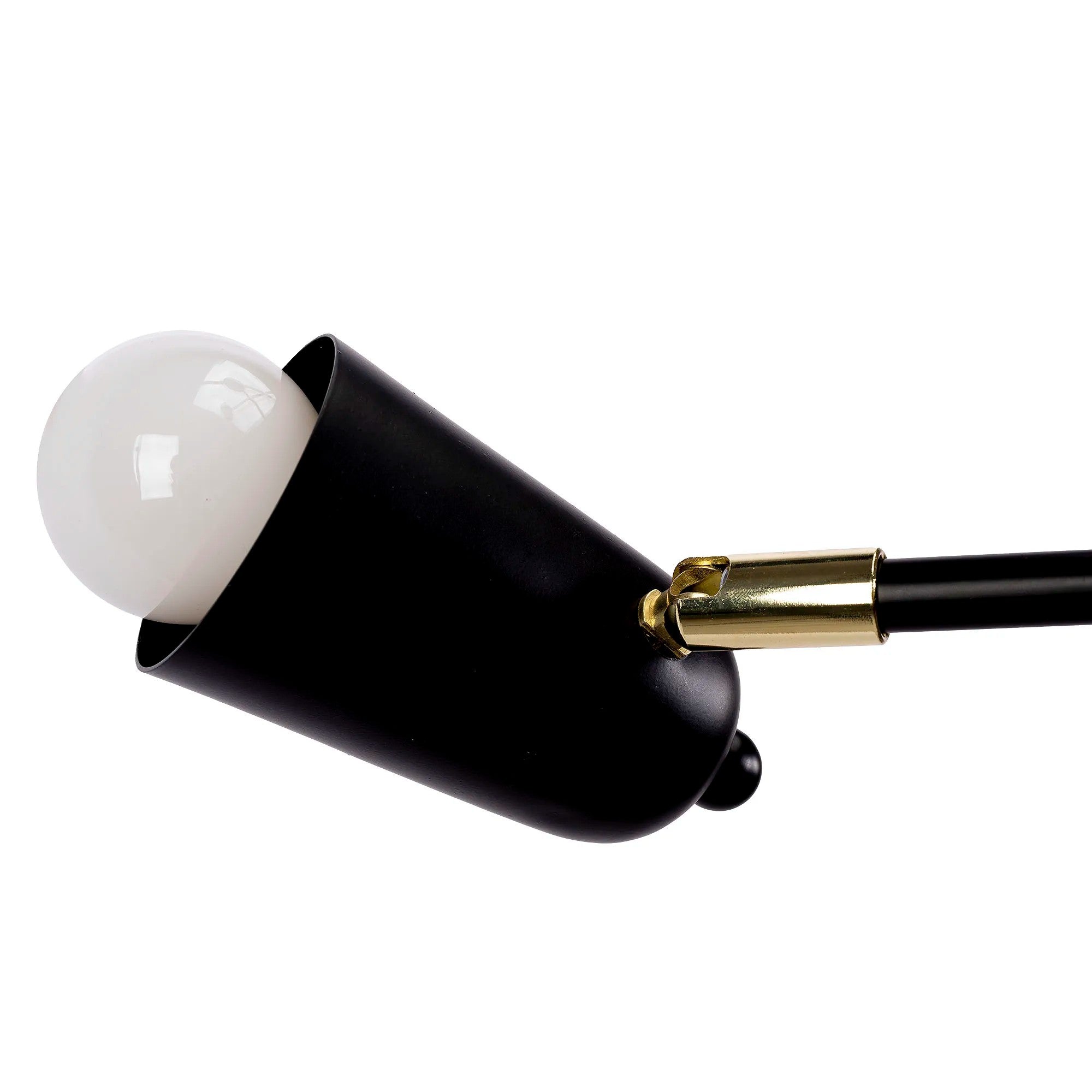 Lampa Wisząca 4-ramienna APP1708-4CP CZARNA + ZŁOTO 5