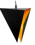 LAMPA SUFITOWA TRÓJKĄTNA GEOMETRYCZNA APP253-1CP CZARNA 5