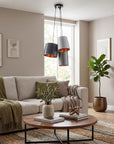 Lampa Sufitowa Nowoczesna APP971-3cp Mix Kolorów 5