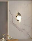 LAMPA ŚCIENNA KINKIET APP1411-W CZARNO/ZŁOTA 5