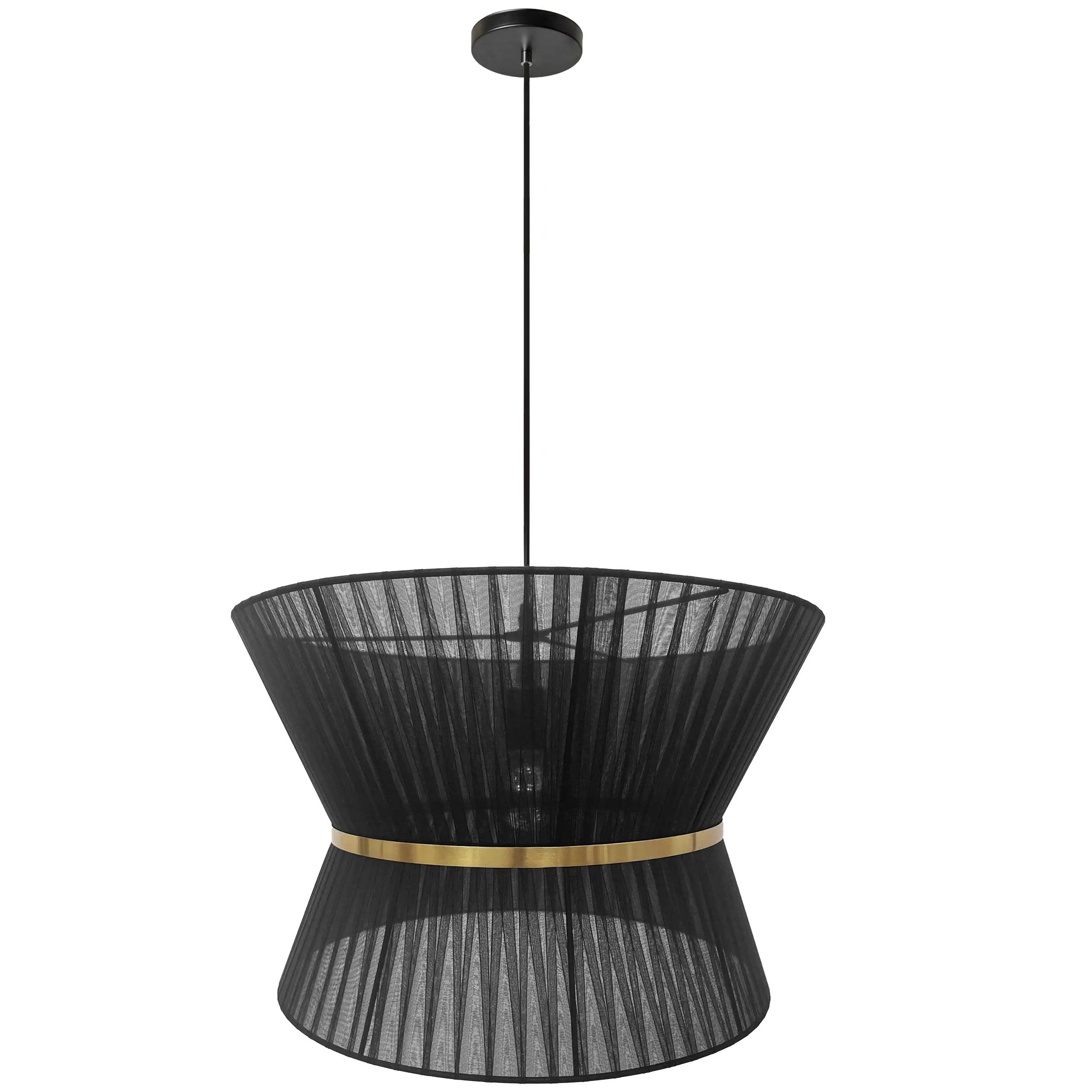 LAMPA SUFITOWA WISZĄCA APP1503-1CP BLACK 5