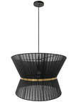 LAMPA SUFITOWA WISZĄCA APP1503-1CP BLACK 5