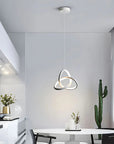 LAMPA SUFITOWA WISZĄCA LED APP1783-CP BIAŁA 5